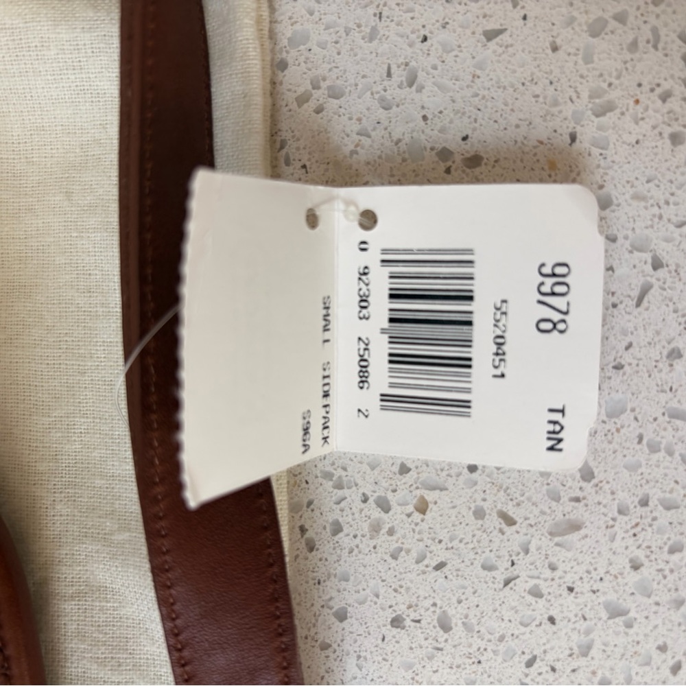 RARE! With tags Vintage Coach Sidepack Classic Turnlock Closure Crossbody - Picture 3 of 12